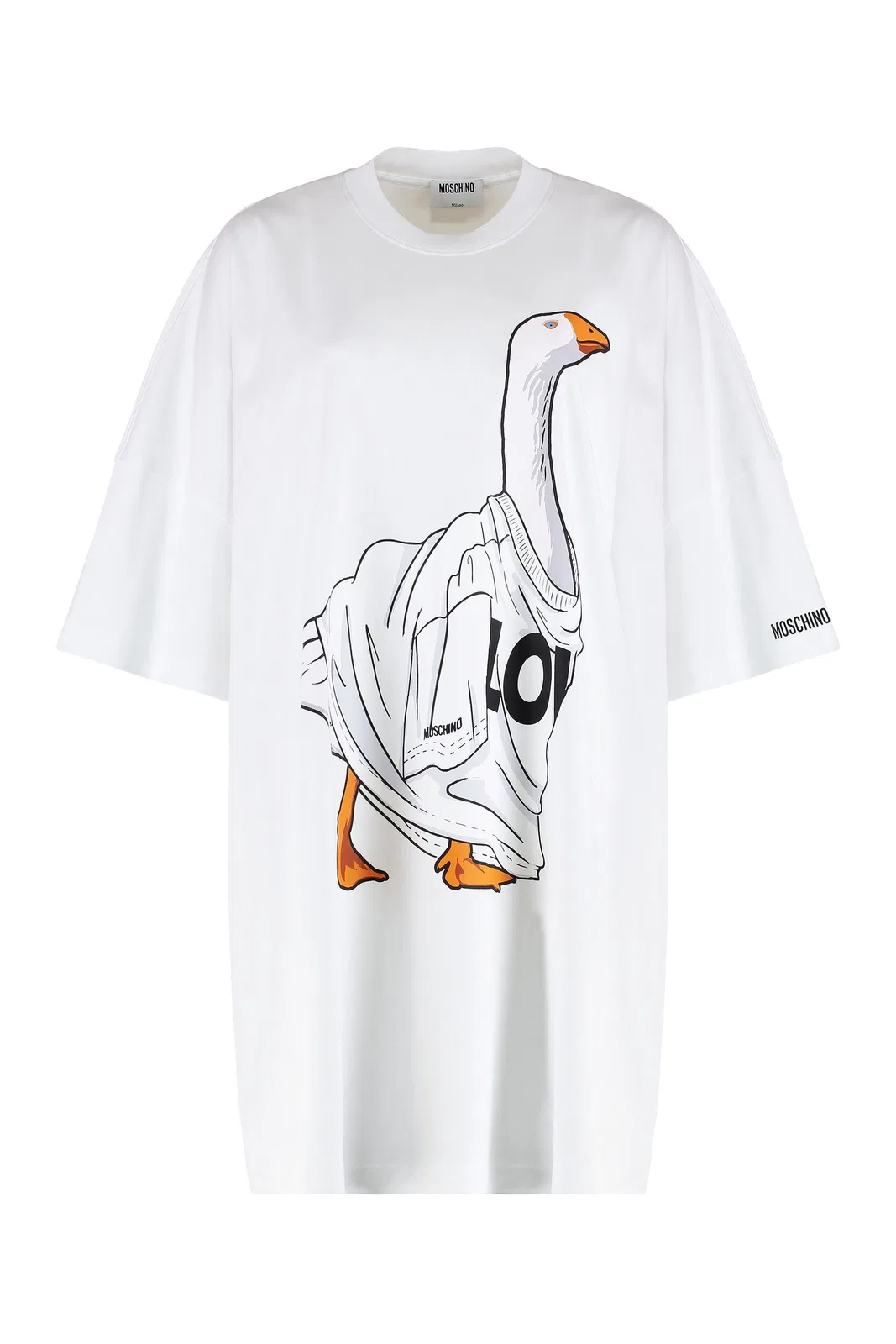 Moschino Couture Cotton Mini-Dress