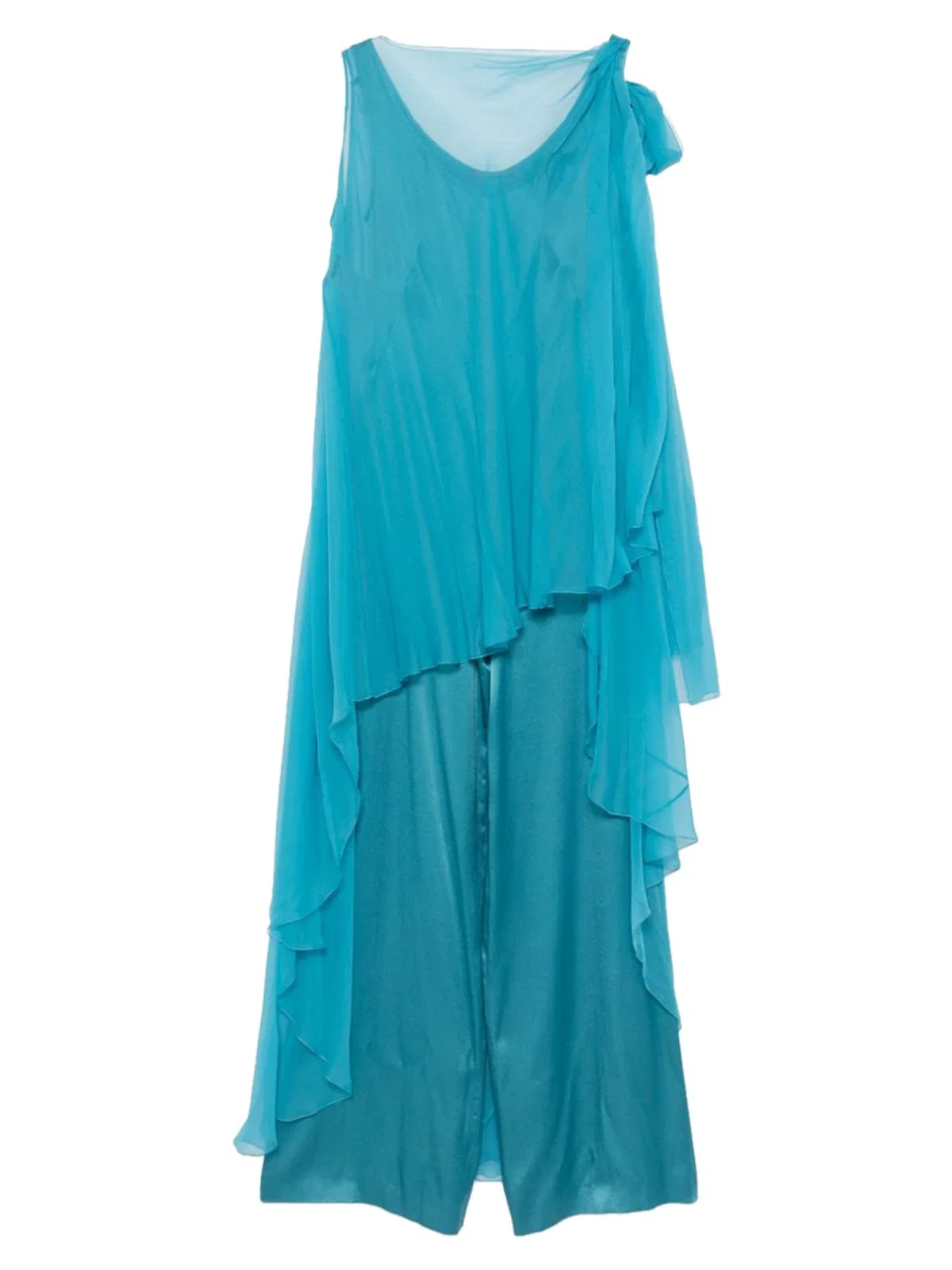 Alberta Ferreti Silk Jumpsuit