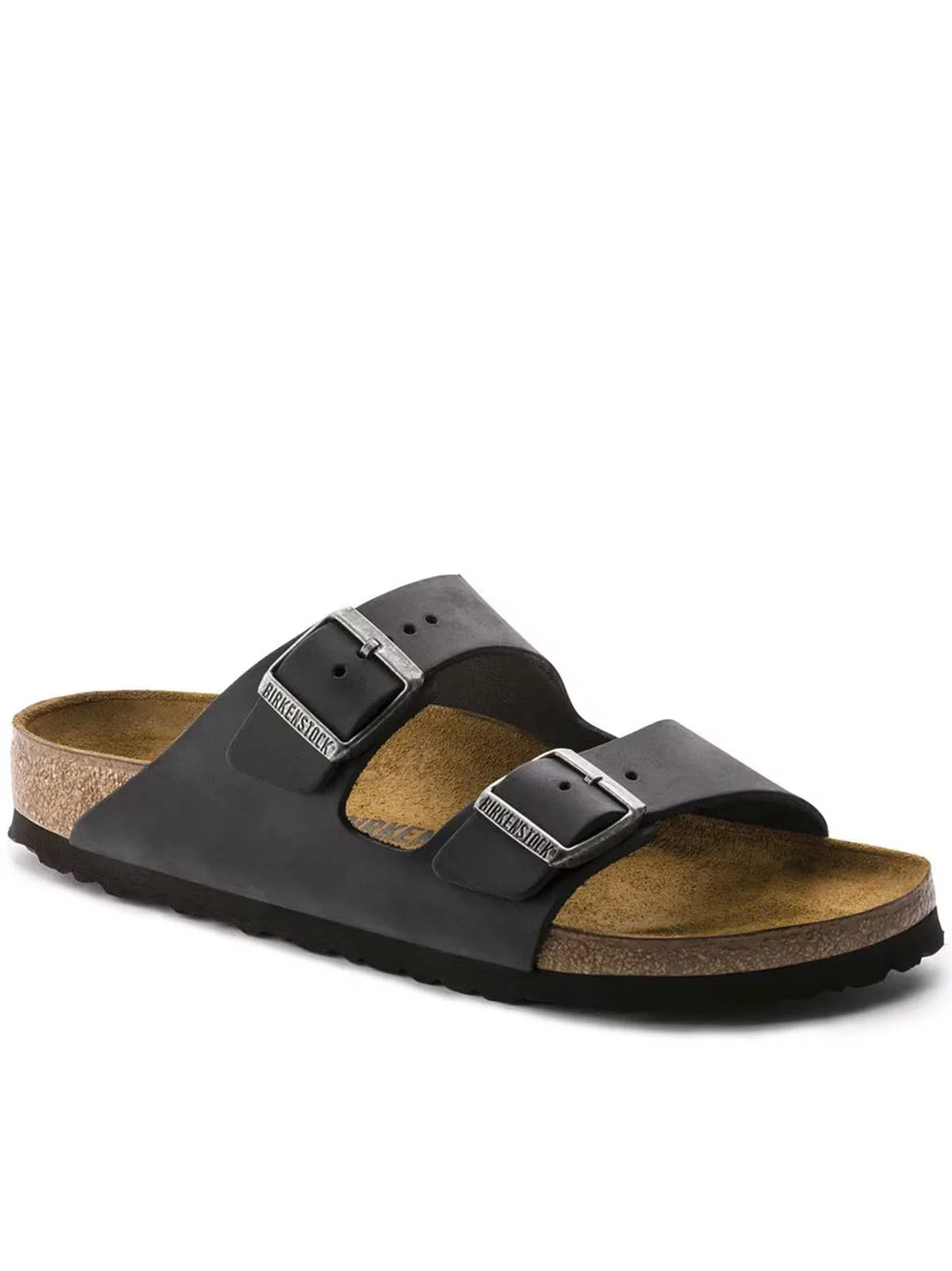 Birkenstock Arizona Black Leather Sandals