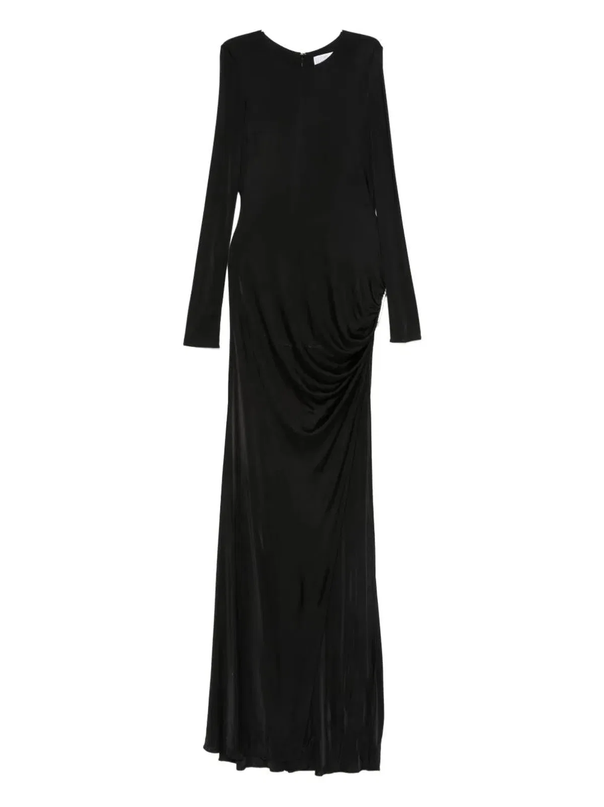 Giuseppe Di Morabito Long Sleeve Dress With Draped Design