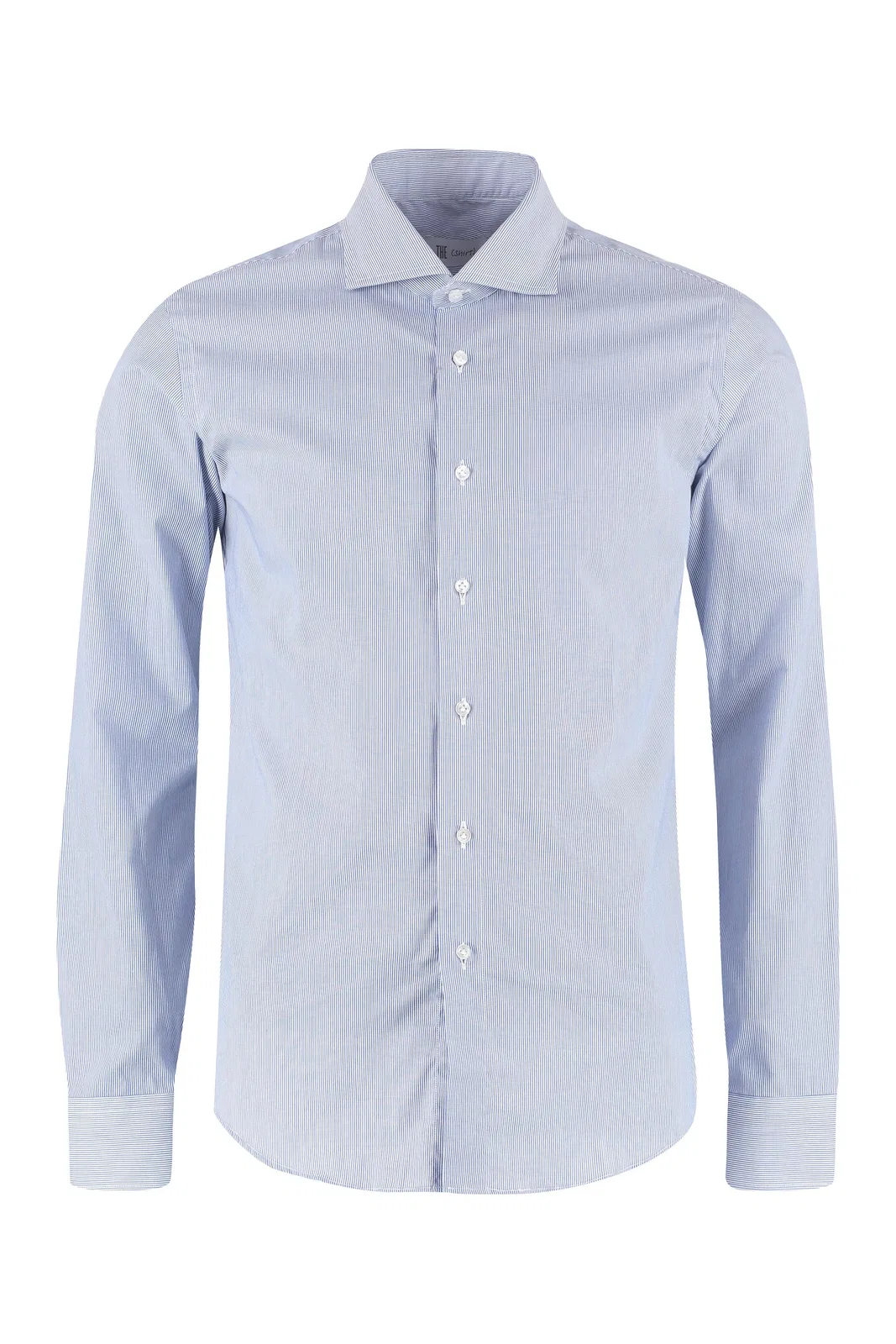 The (Alphabet) The (Shirt) - Striped Cotton Shirt