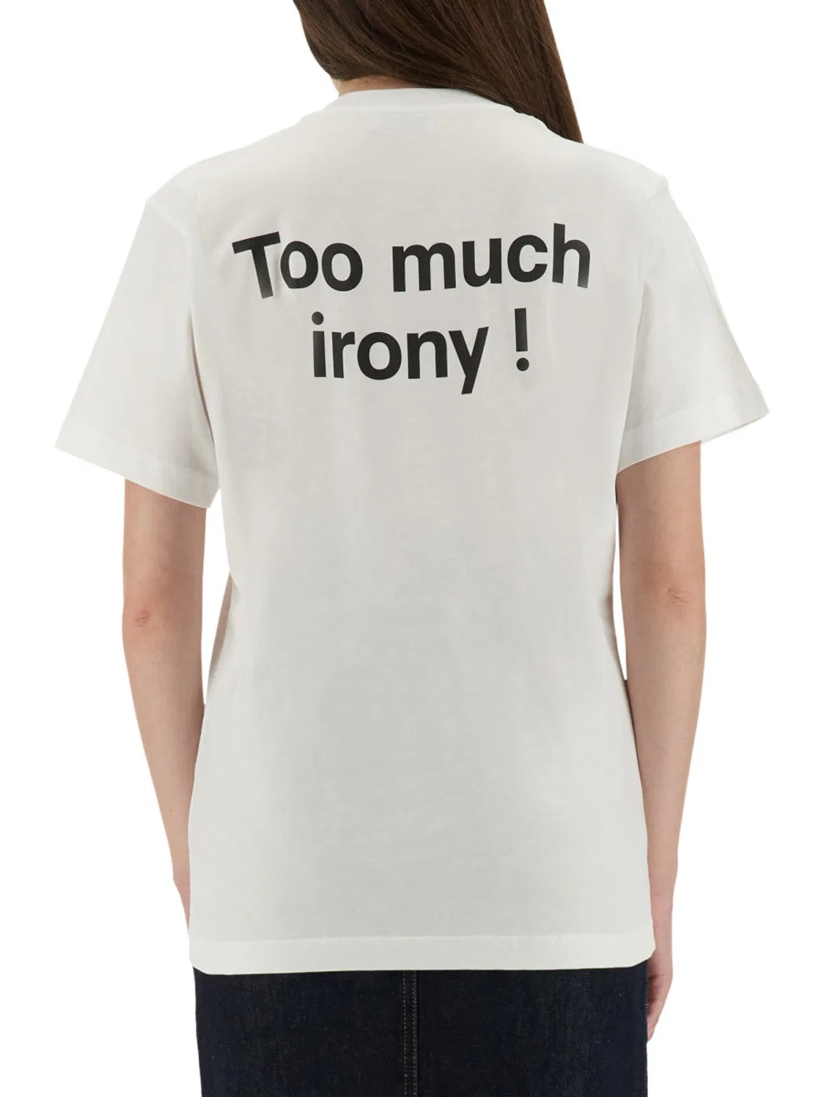 Moschino Couture Tshirt Too Much Irony!