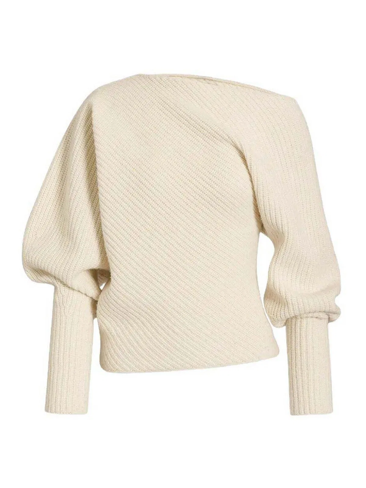 Alberta Ferreti Wide Boat-Neck Sweater