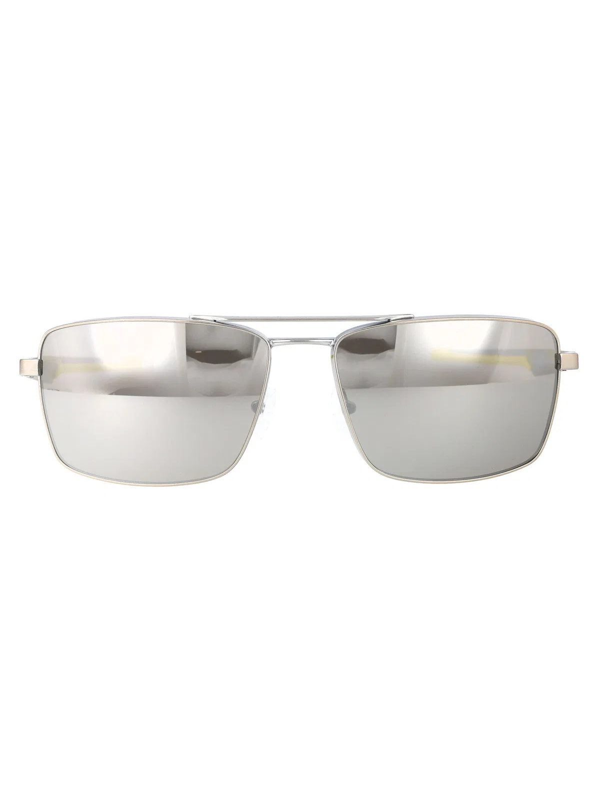 Ferrari Scuderia Brushed Silver Metal Sunglasses