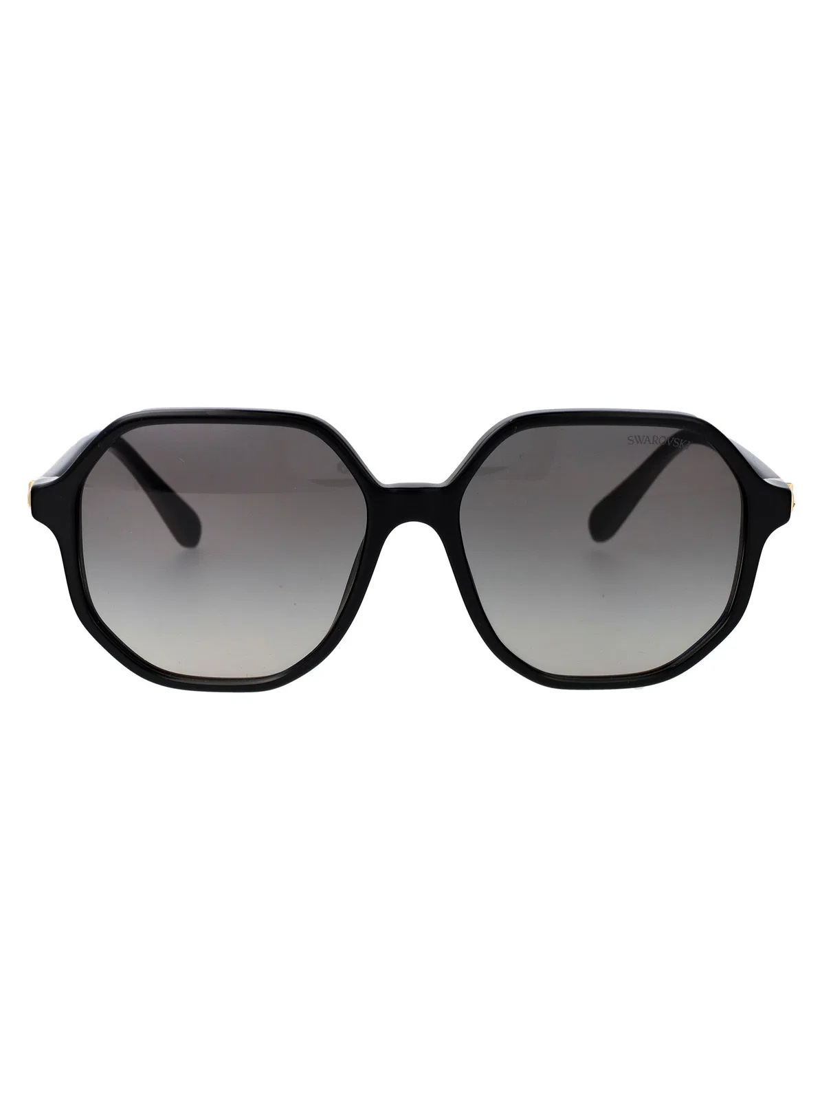 Swarovski Black Acetate Sunglasses