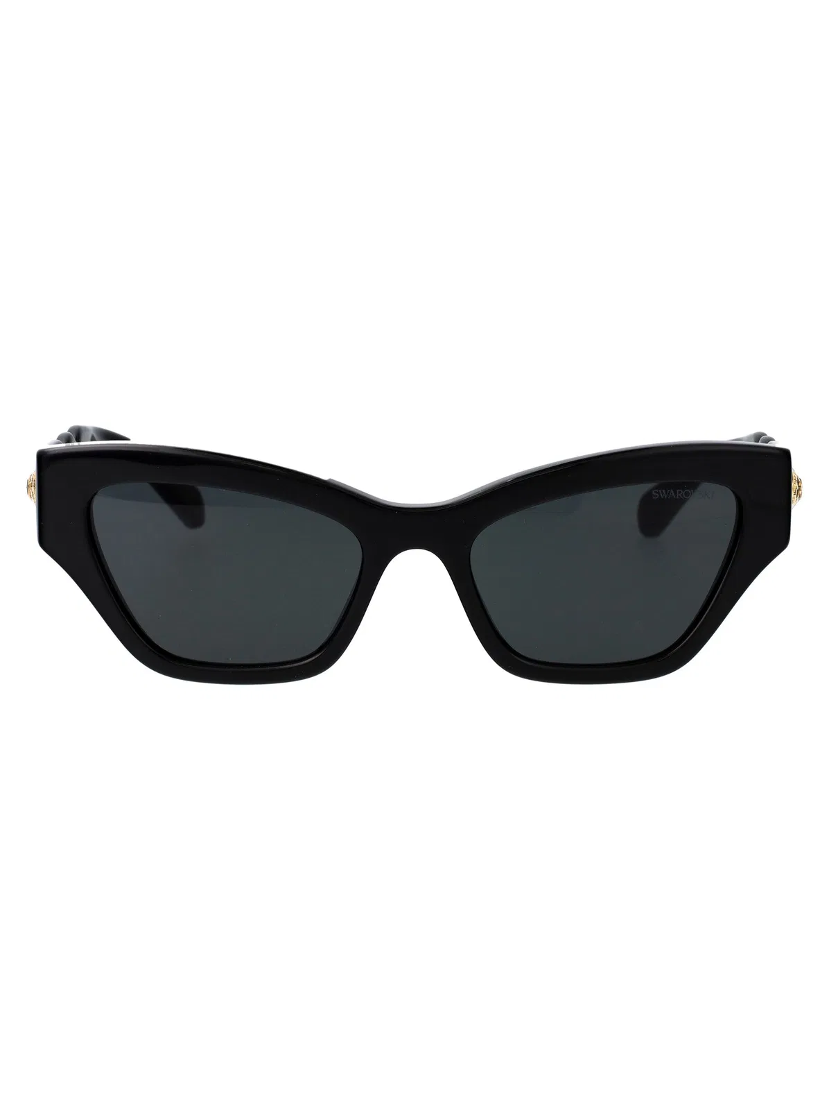 Swarovski Black Acetate Sunglasses
