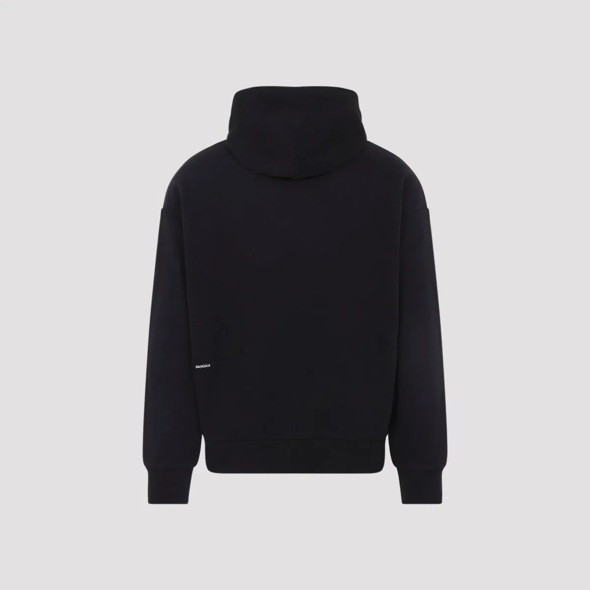 Pangaia Black 365 Midweight Cotton Hoodie