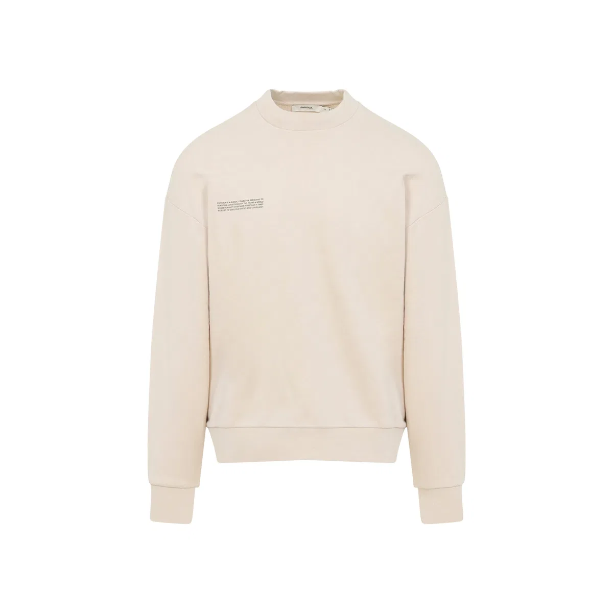 Pangaia Sand Beige Cotton 365 Midweight Sweatshi