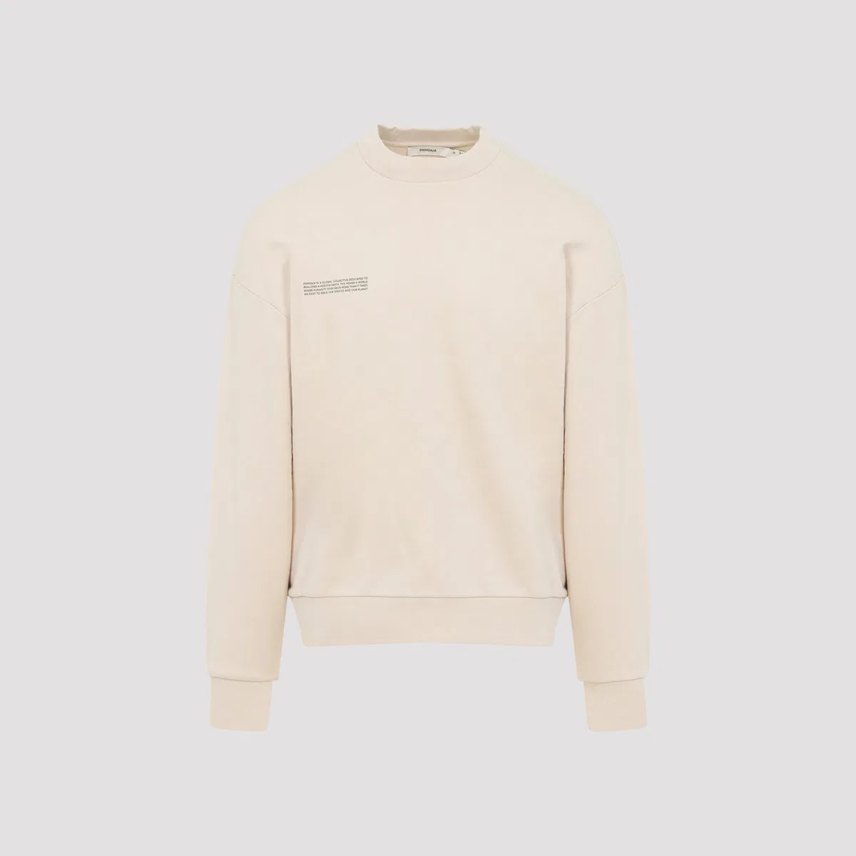Pangaia Sand Beige Cotton 365 Midweight Sweatshi