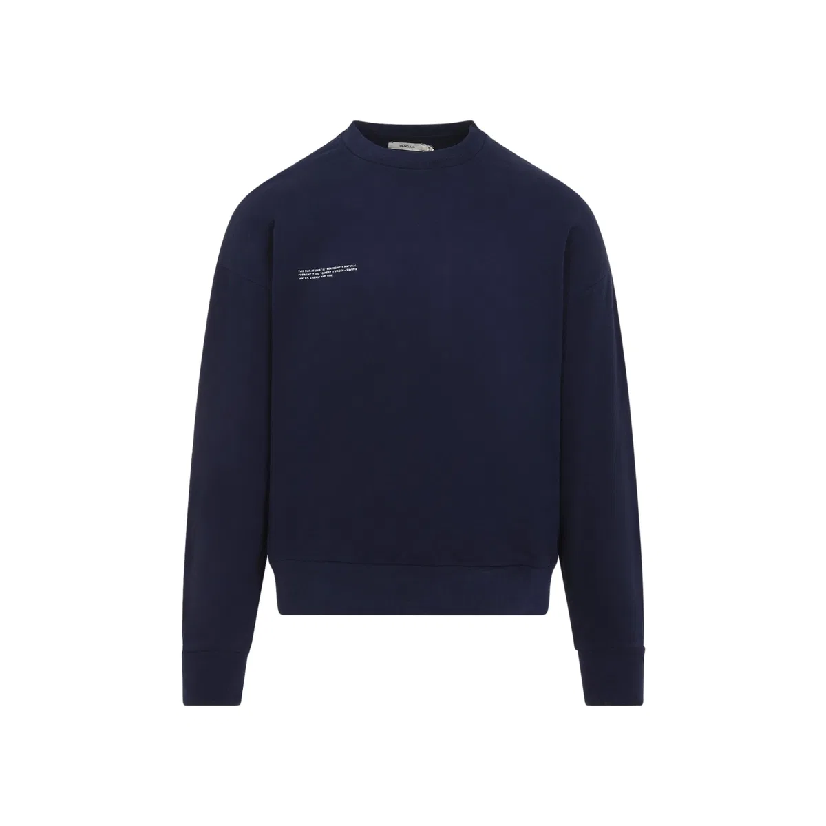 Pangaia Navy Blue Cotton 365 Midweight Sweatshir