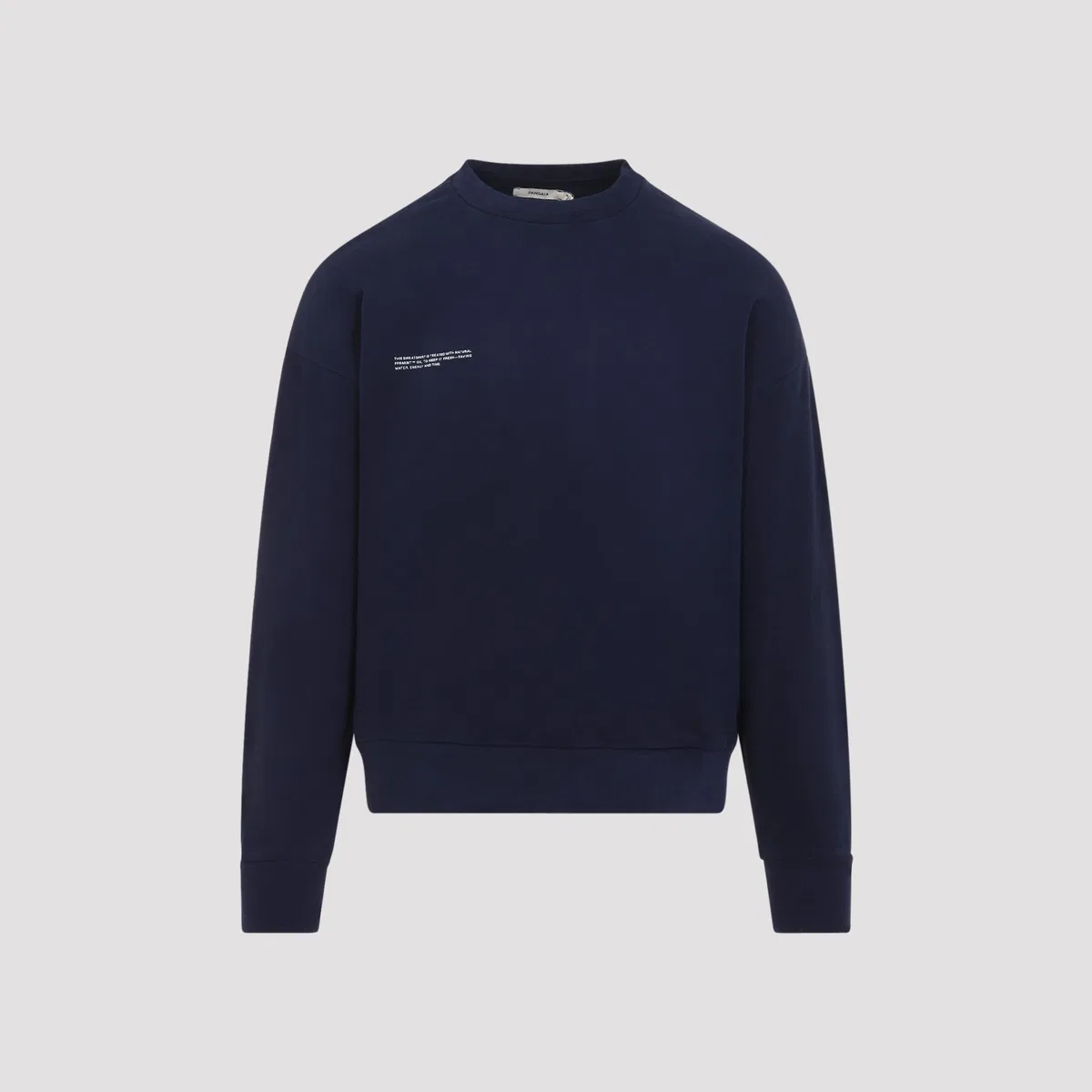 Pangaia Navy Blue Cotton 365 Midweight Sweatshir