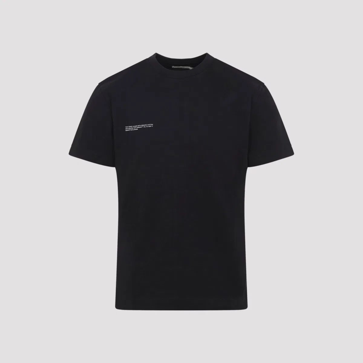 Pangaia Black Cotton 365 Midweight T-Shirt