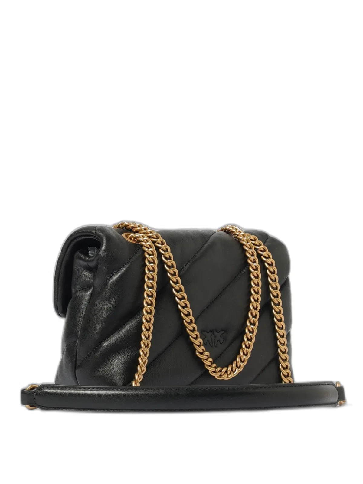 Pinko Black Nappa Love Puff