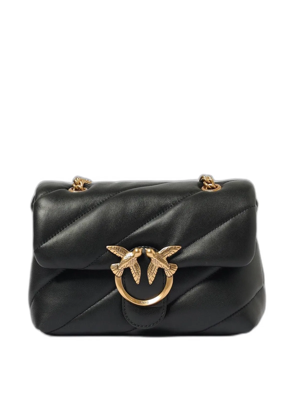 Pinko Black Nappa Love Puff