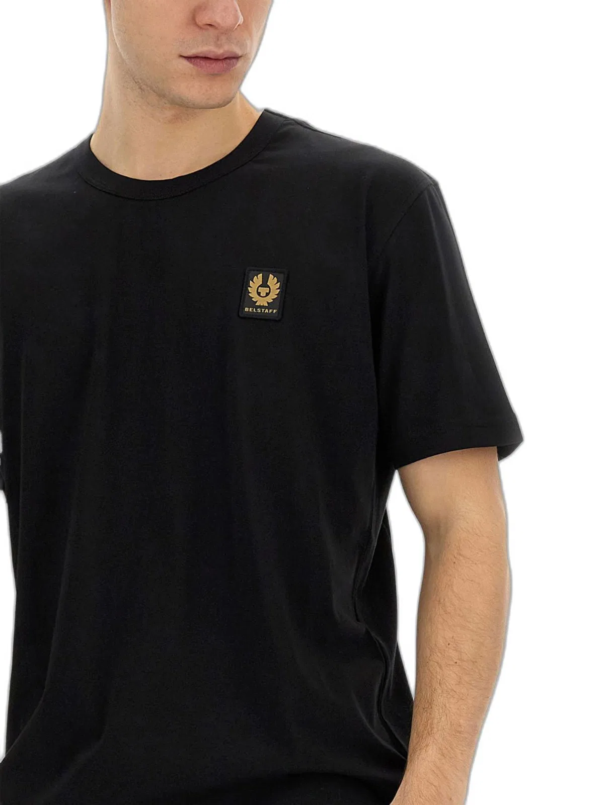 Belstaff Tshirt Con Patch Logo