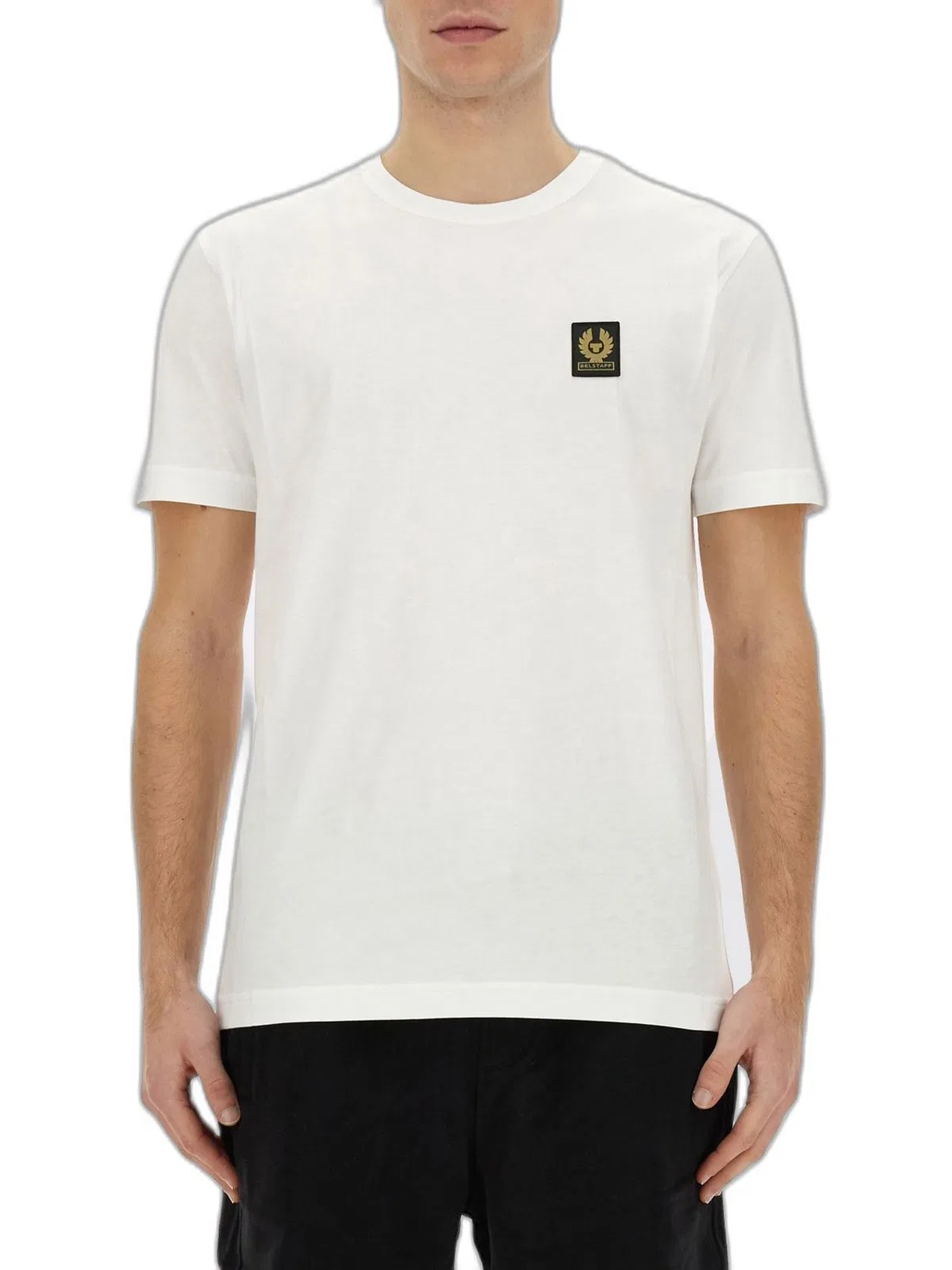 Belstaff Tshirt Con Patch Logo