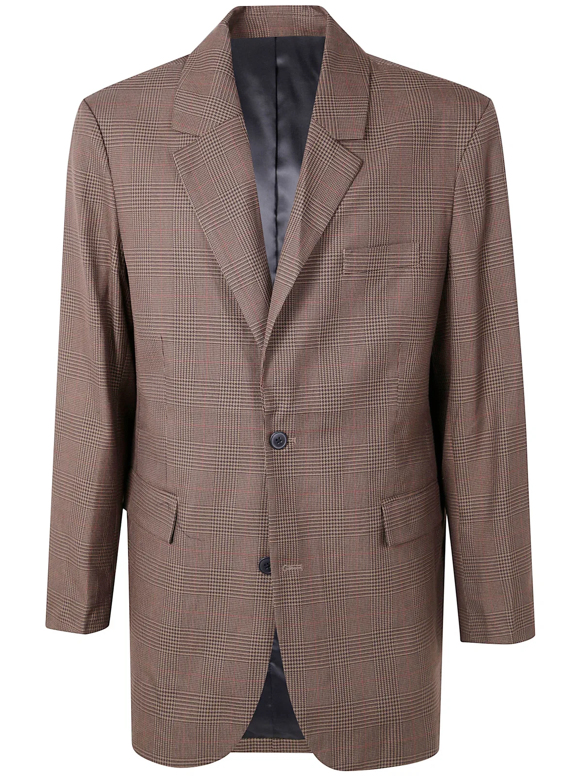 Les Deux Brown Recycled Polyester Viscose Jacket