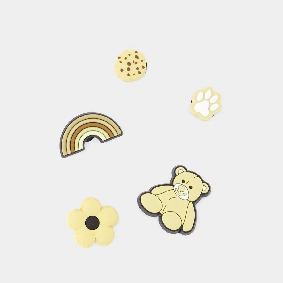 Crocs Mono Shiitake 5 Pack Jibbitz