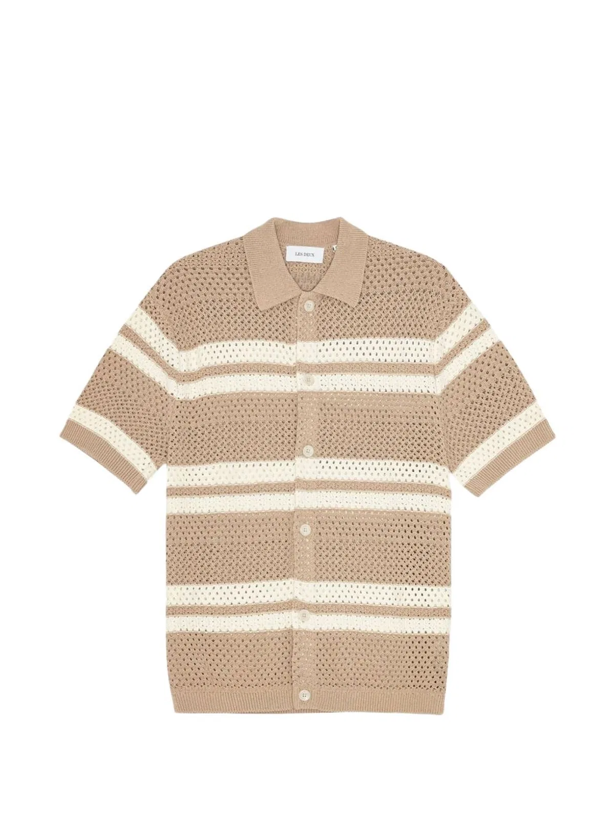 Les Deux Sand Cotton Polyamide T-Shirt