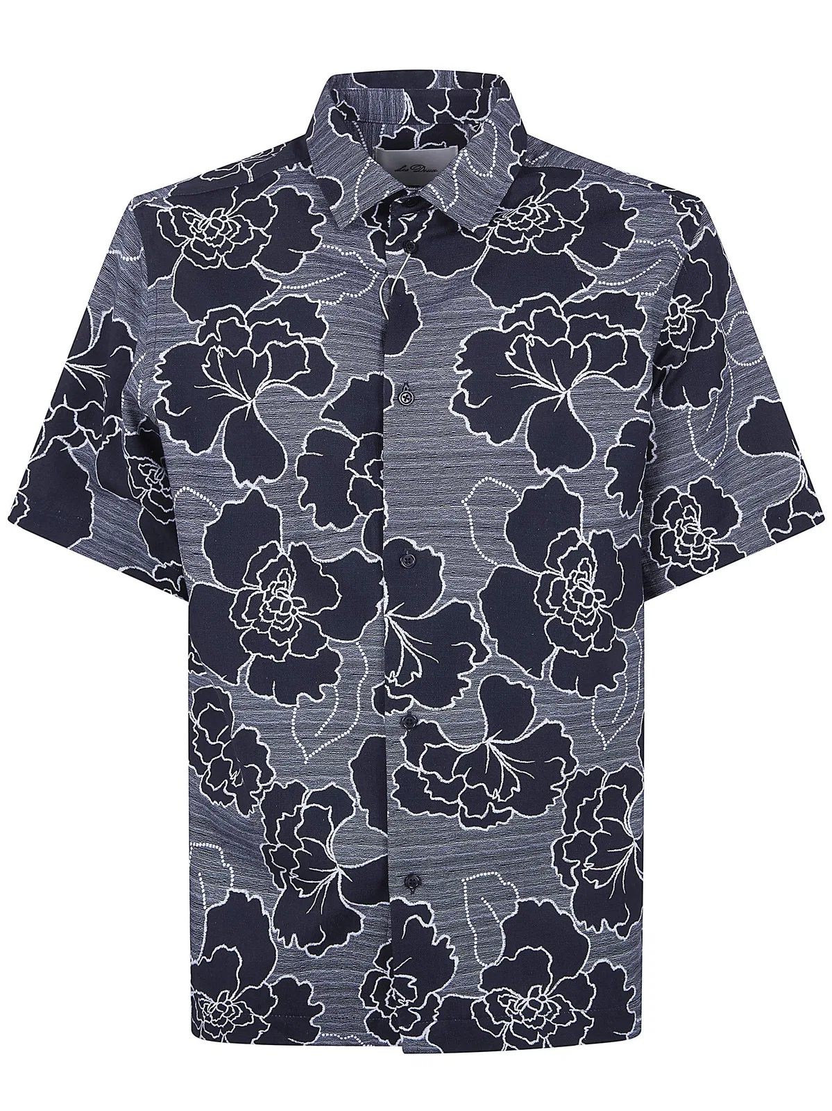 Les Deux "Charlie Poppy Aop" Short Sleeves Shirt