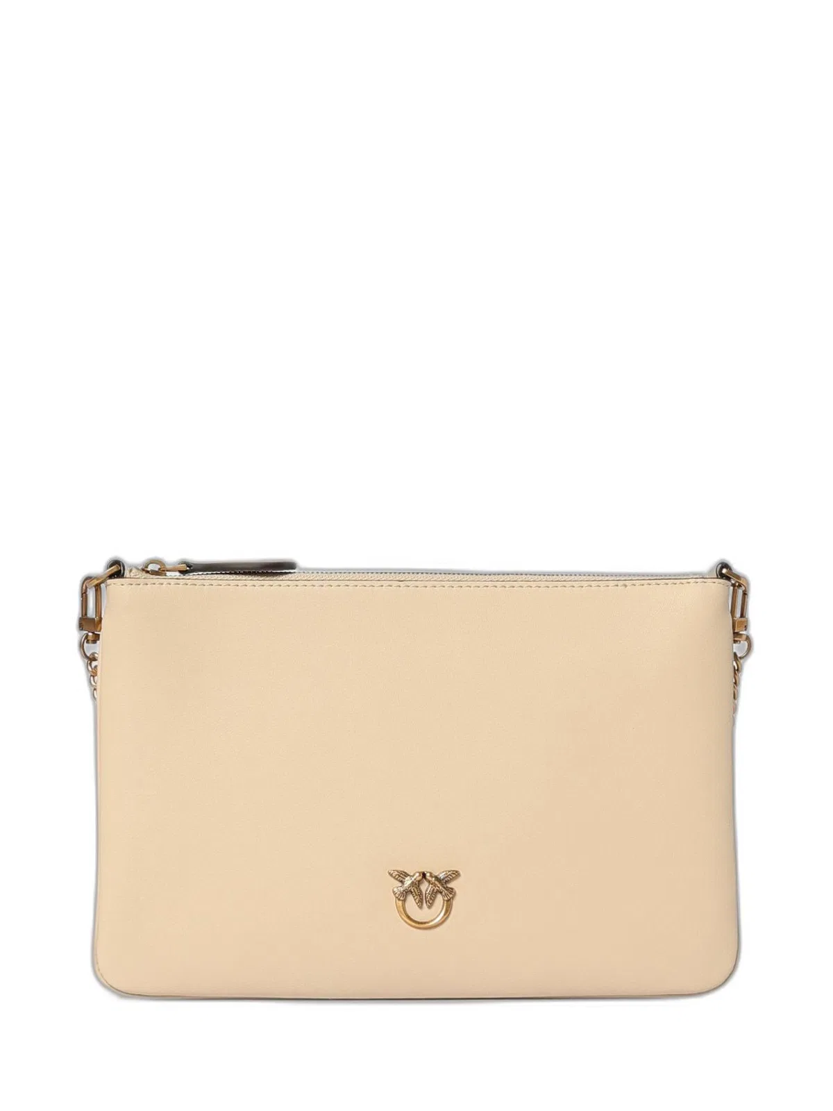 Pinko Beige Leather Bag