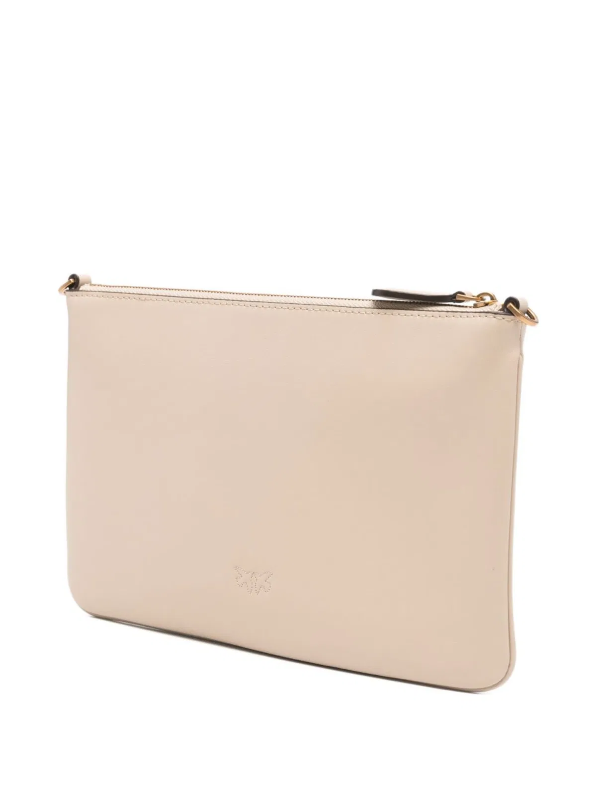 Pinko Beige Leather Bag