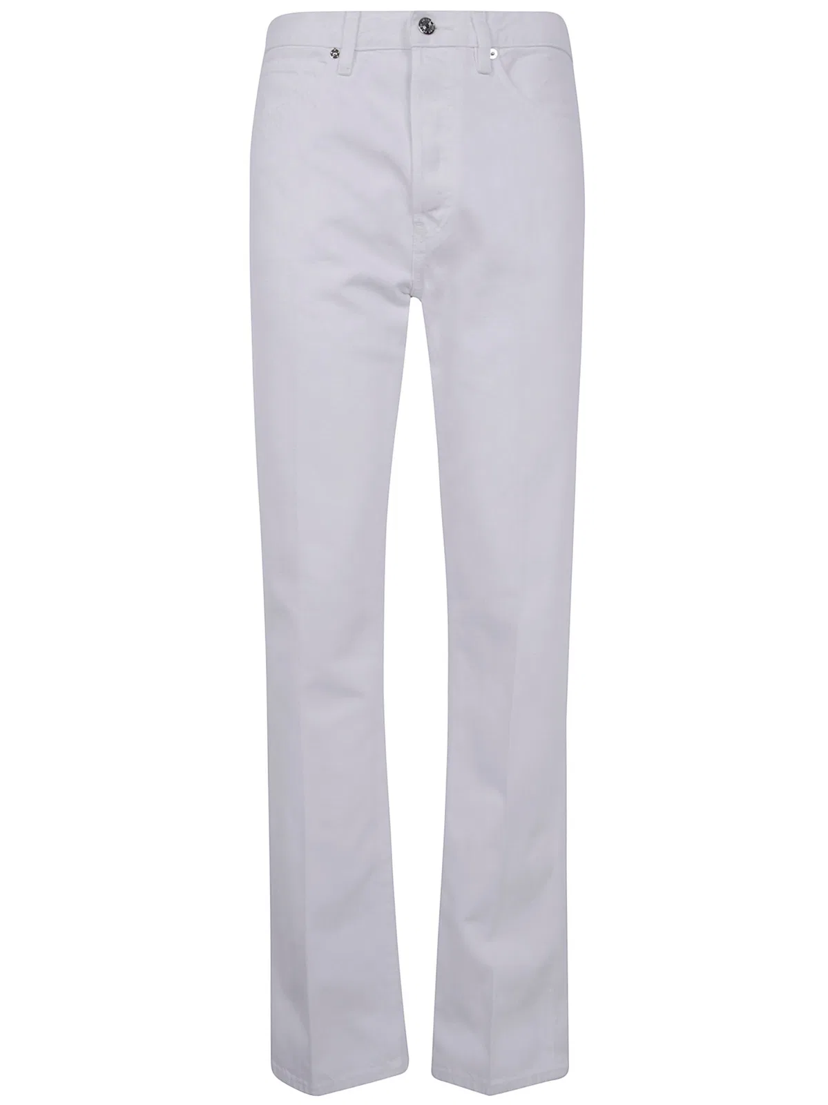 Frame "The Vertical" High Rise Straight Leg Je