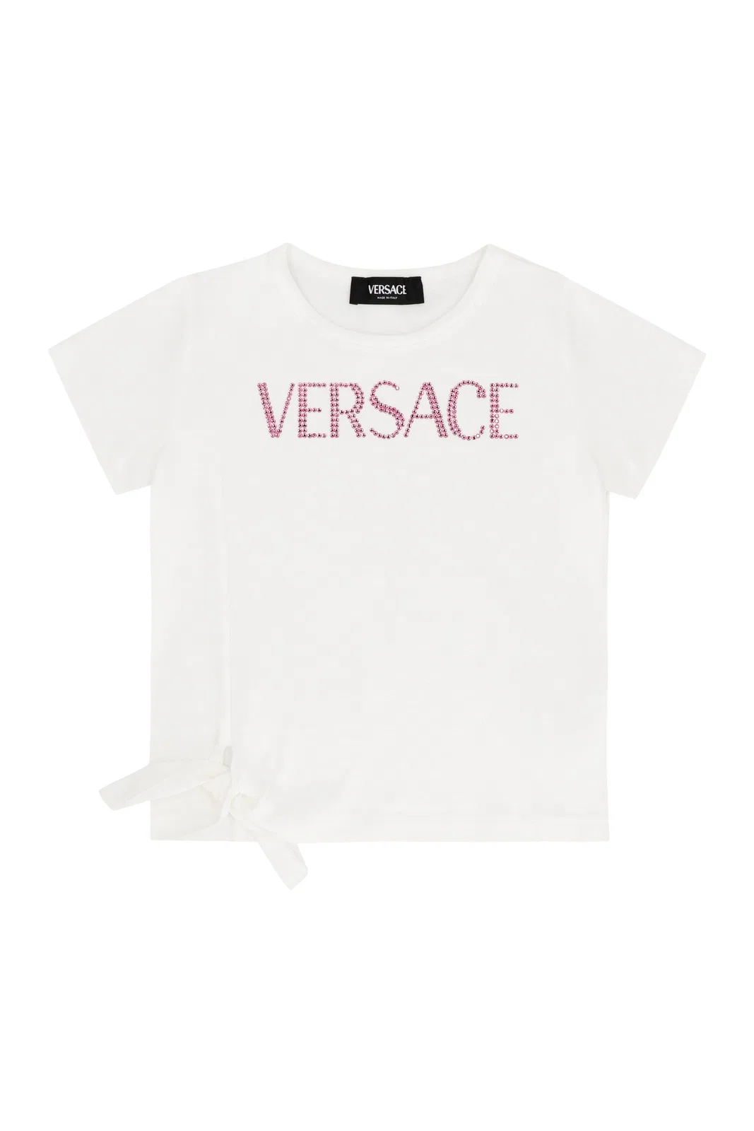 Young Versace Cotton Crew-Neck T-Shirt