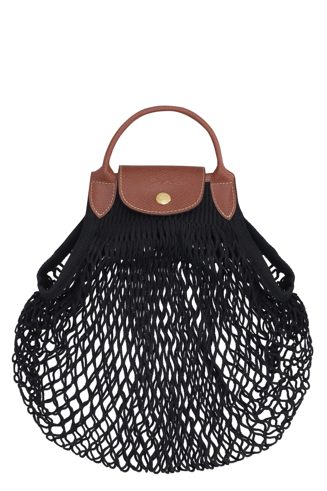 Longchamp Le Pliage Filet Mesh-Knit Bag
