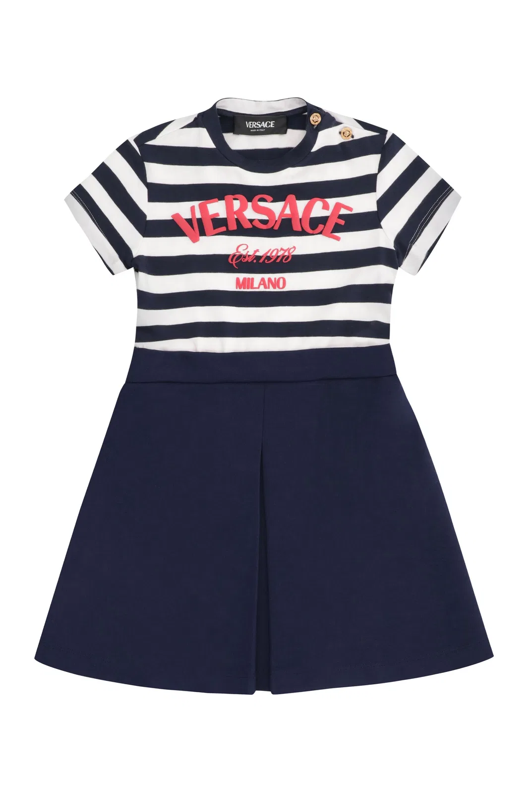 Young Versace Cotton Mini-Dress