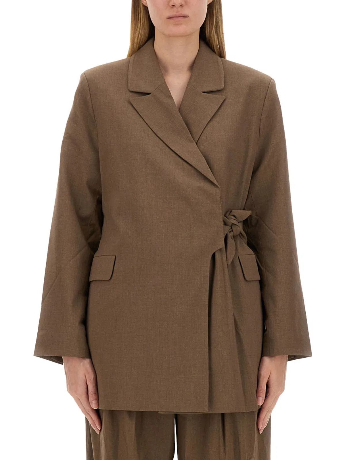 Ganni Asymmetrical Blazer