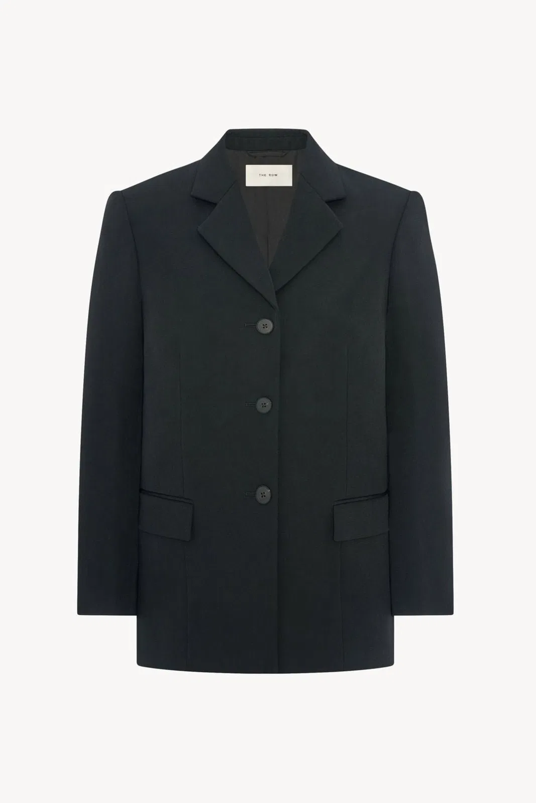 The Row Eudora Black Blazer