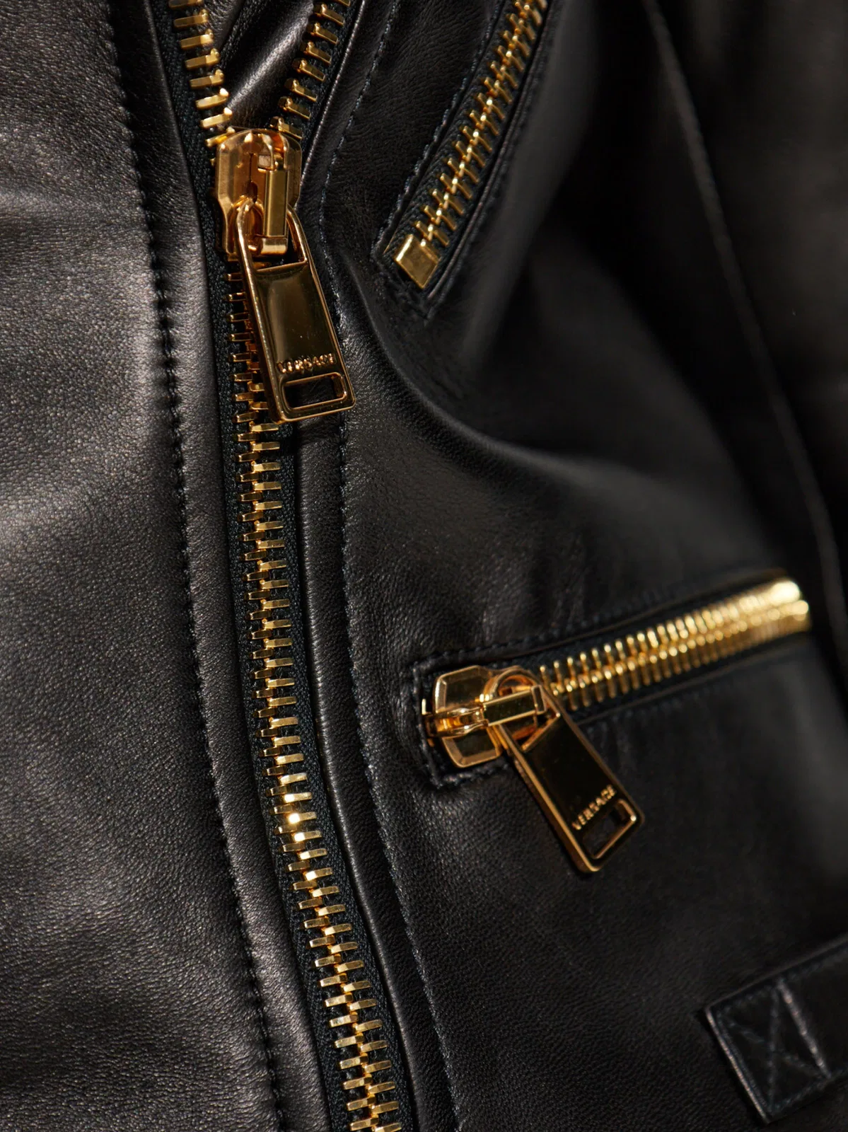 Versace Lamb Leather Jacket