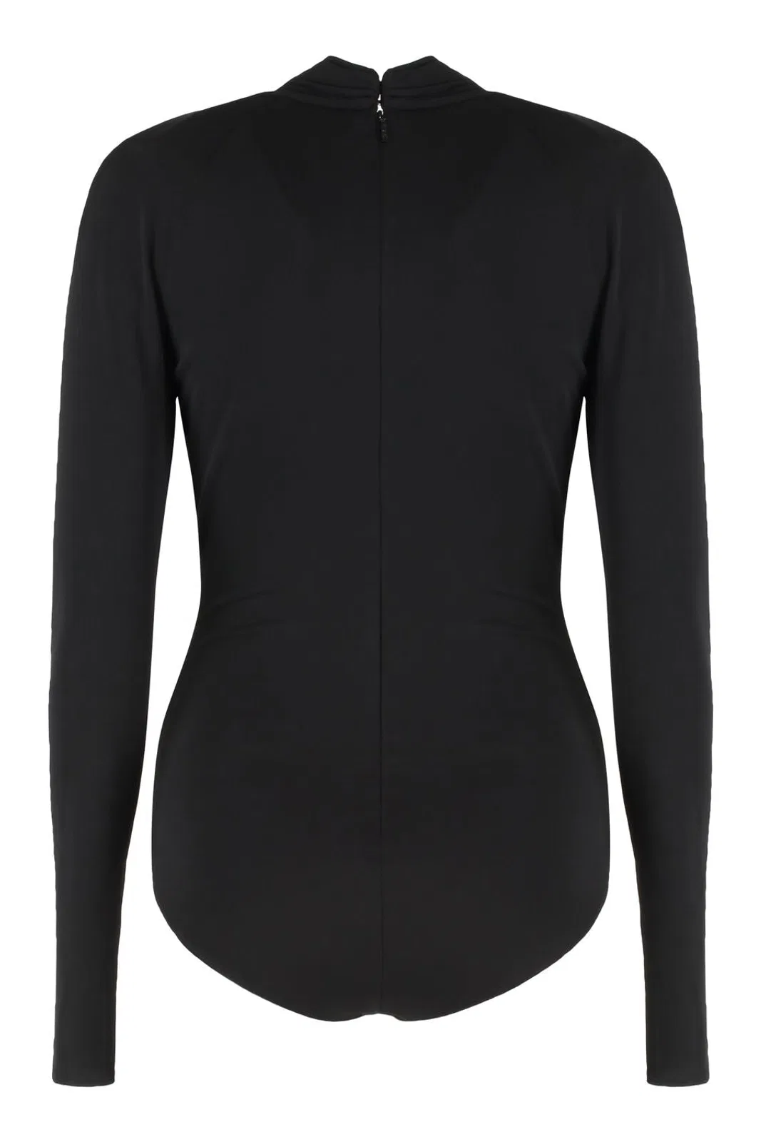 Versace Safety Pin Draped Bodysuit