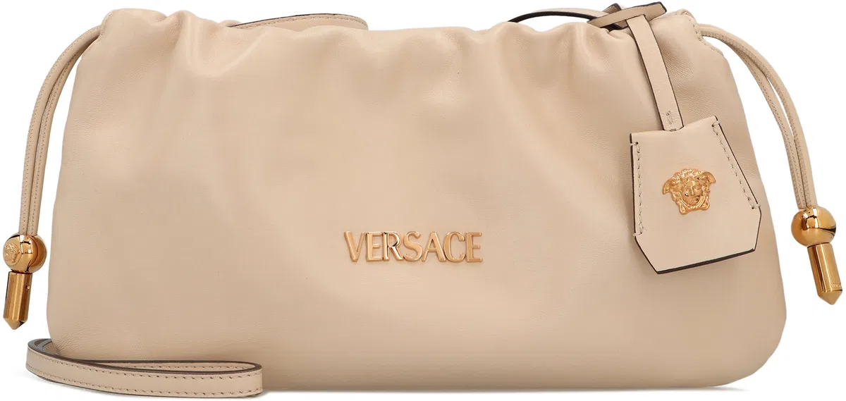 Versace Mini Bag Versace Tag In Leather
