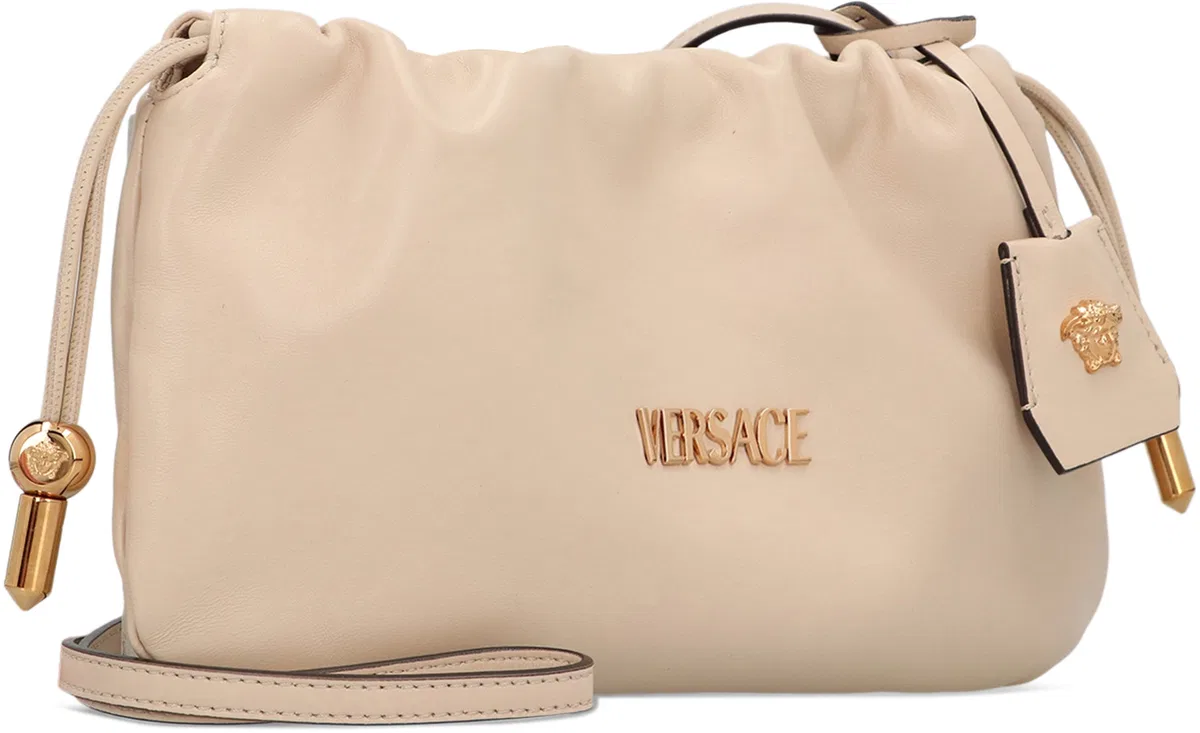 Versace Mini Bag Versace Tag In Leather