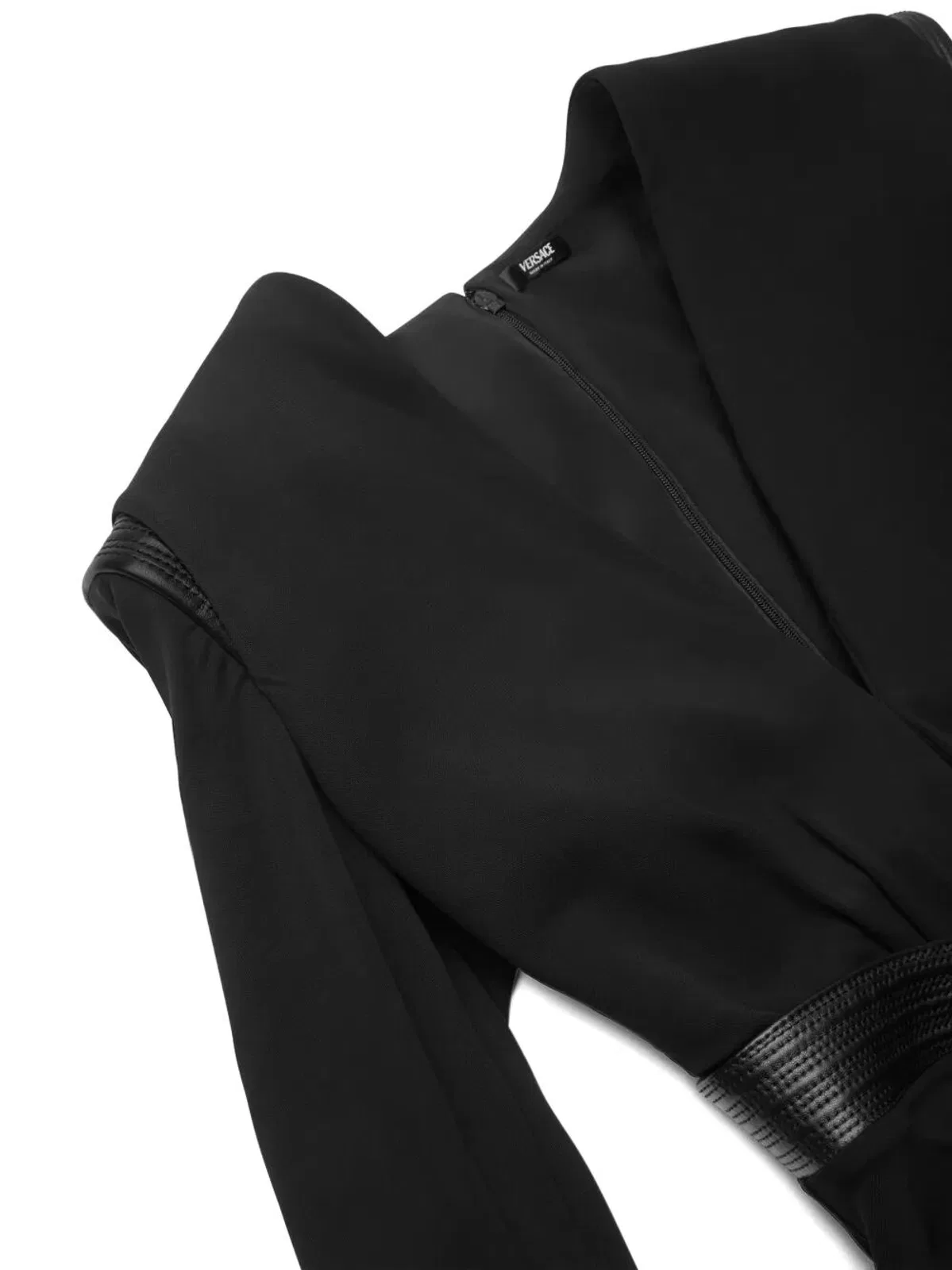 Versace Bodysuit Responsible Stretch Crepe Jerse