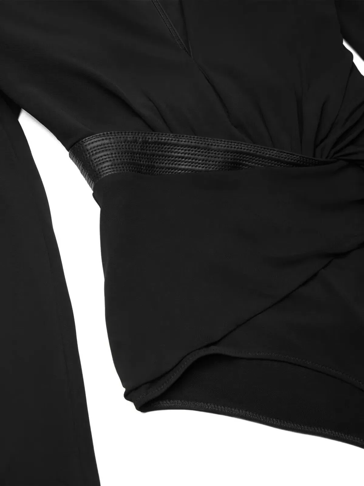 Versace Bodysuit Responsible Stretch Crepe Jerse