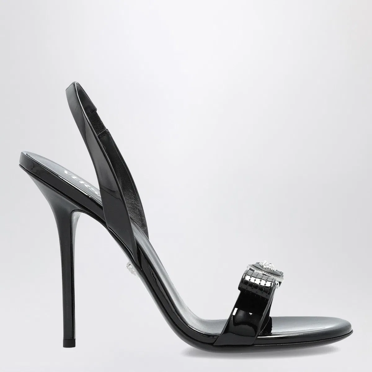 Versace Medusa-Bow Slingback Sandals