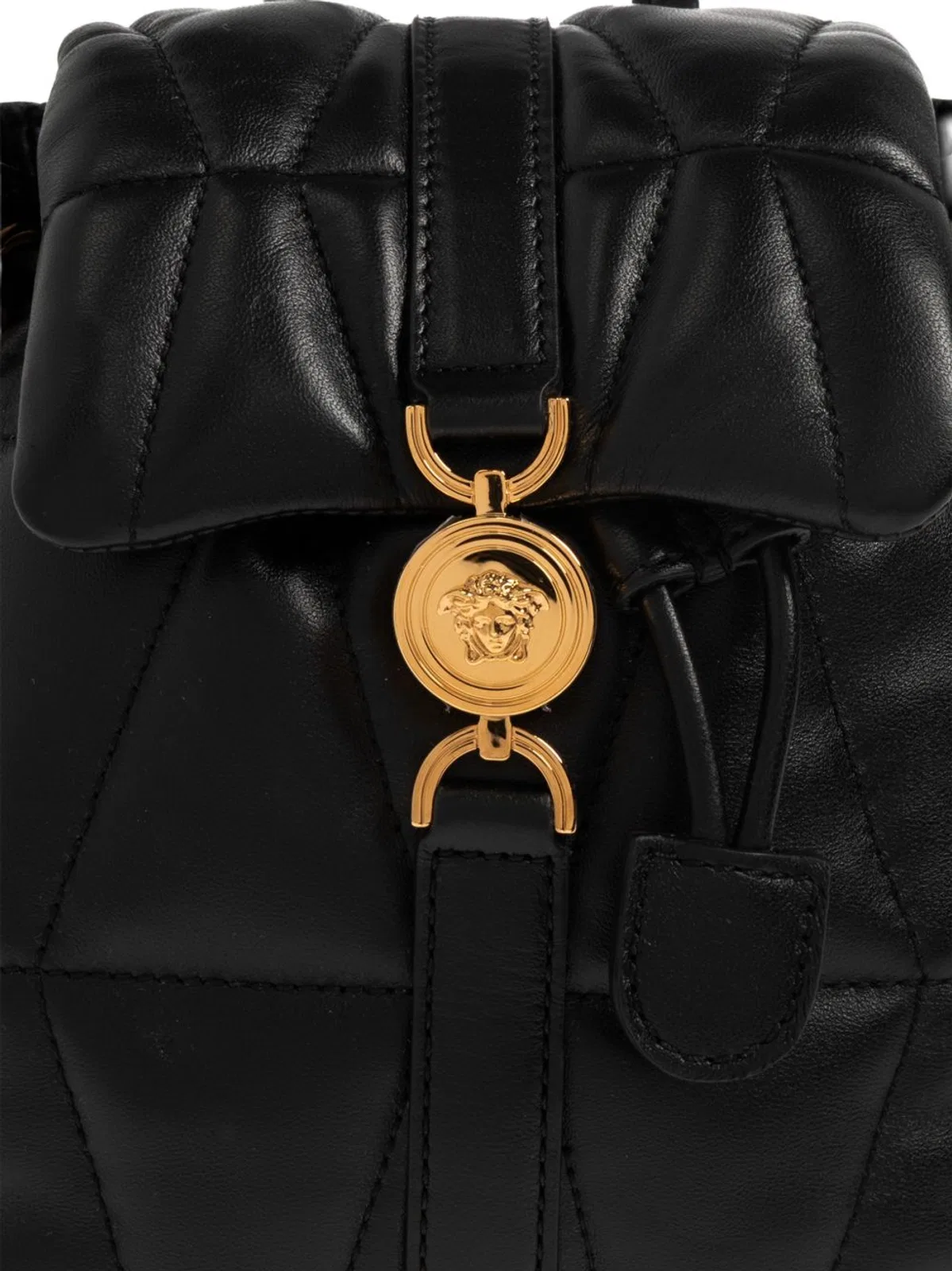 Versace Backpack Lamb Leather