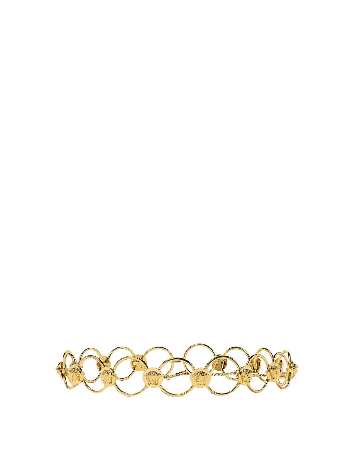 Versace Gold La Medusa Chain Belt