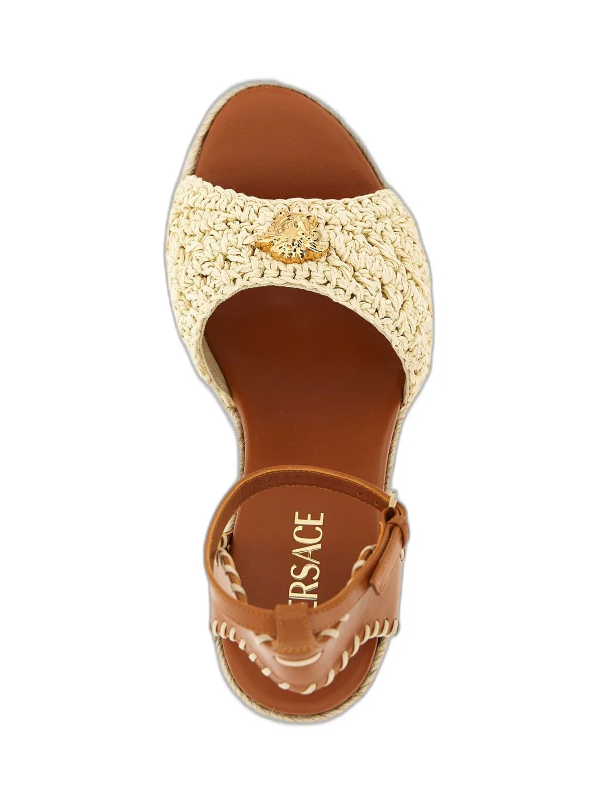 Versace La Medusa Braided Espadrilles