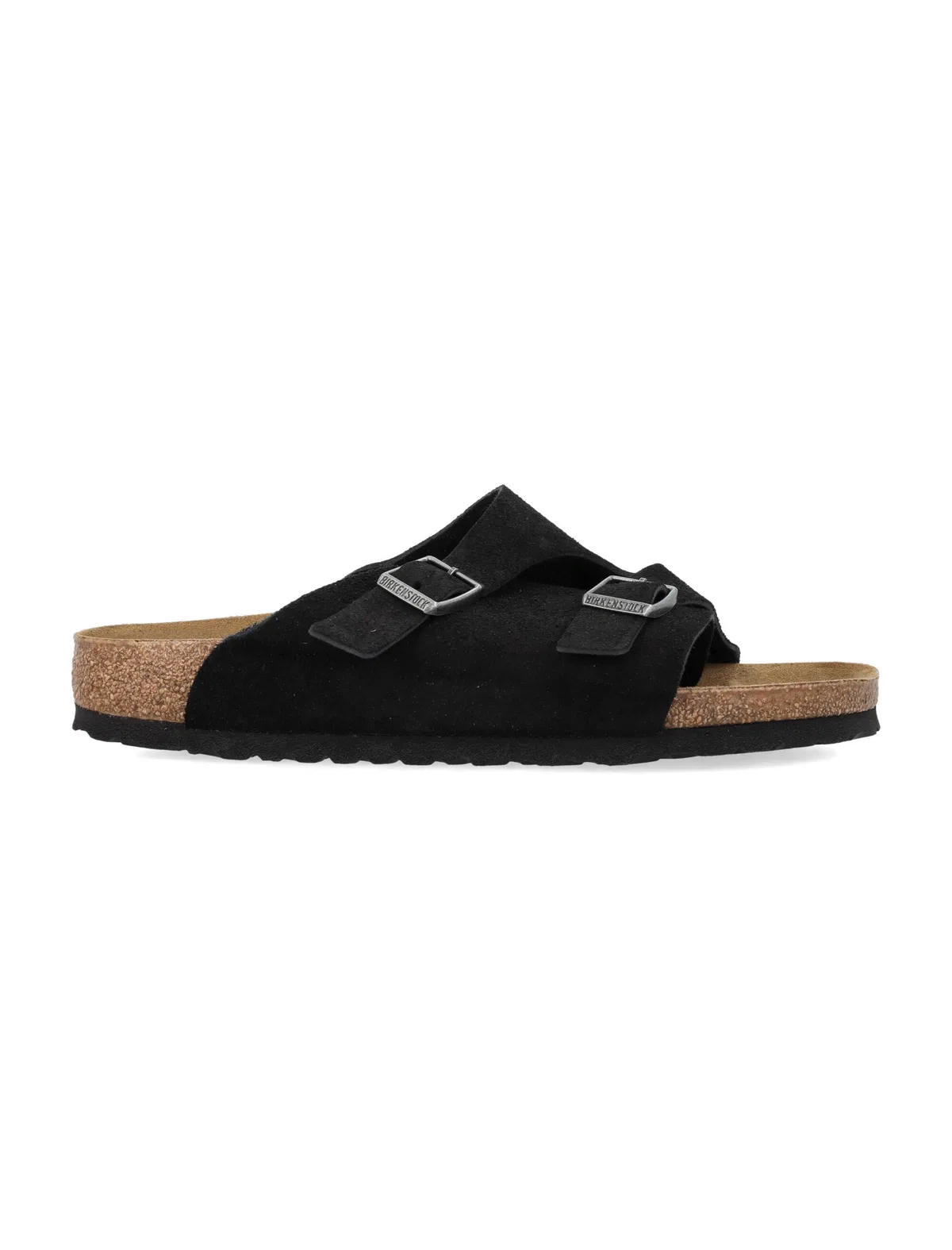 Birkenstock Black Suede Sandals