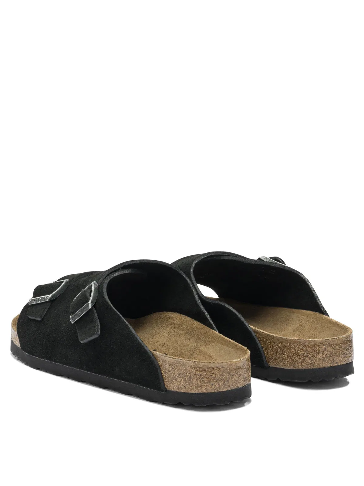Birkenstock Black Suede Sandals