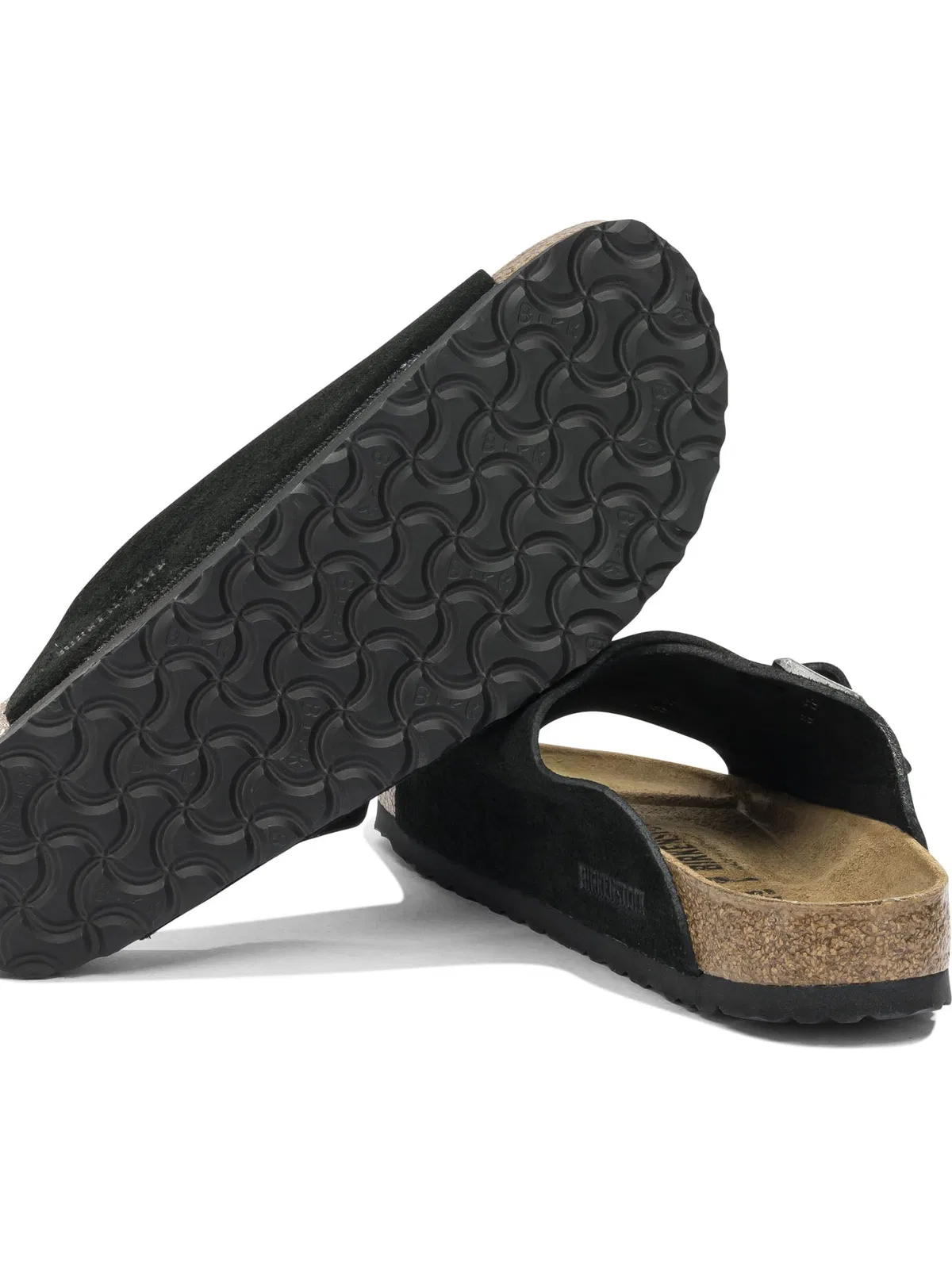 Birkenstock Black Suede Sandals