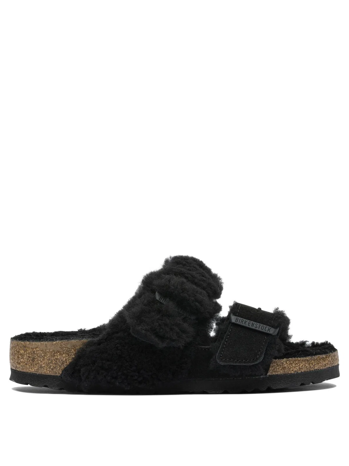 Birkenstock "Arizona" Split Shearl Teddy Suede Leath