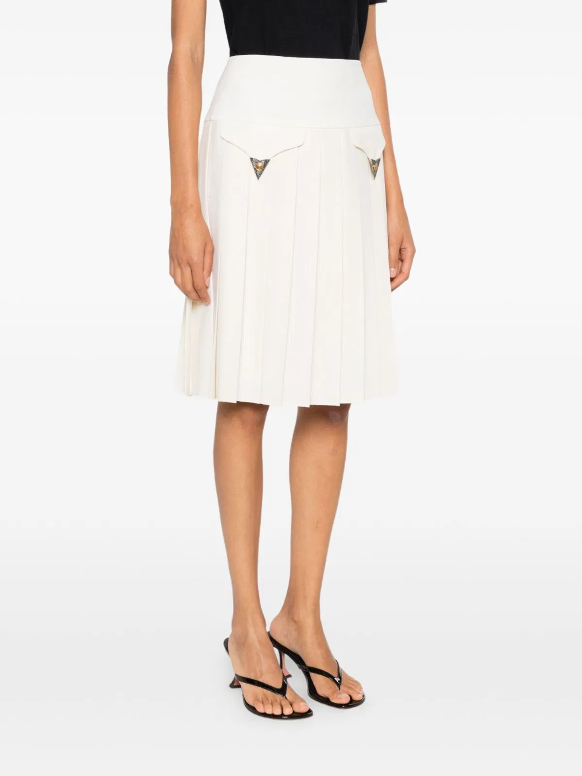 Versace Belt Loops Concealed Fastening