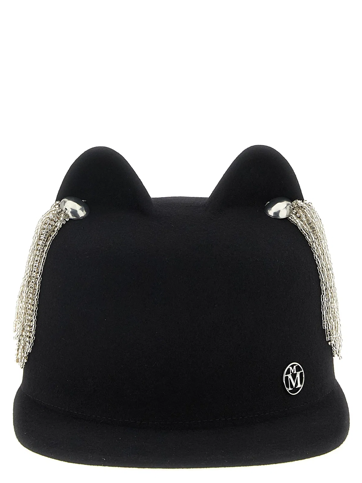 Maison Michel 'Jamie' Hat With Crystals