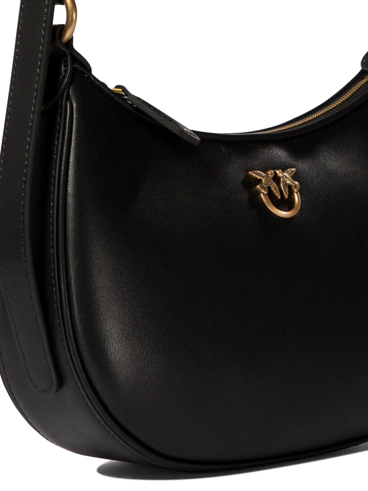 Pinko Black Leather Bag