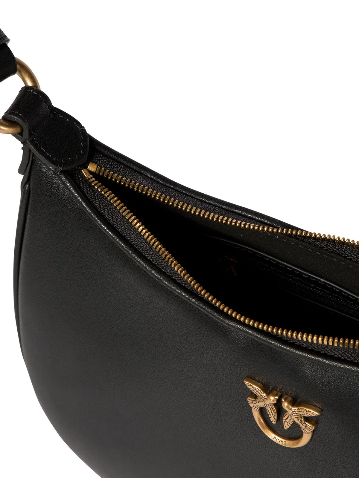 Pinko Black Leather Bag